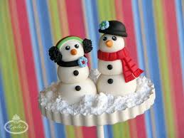 Just for fun, create a skating snowman cake! Do You Want To Build A Fondant Snowman Cakecentral Com