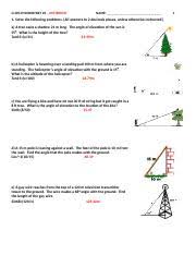 Trig applications geometry chapter 8 packet key trigonometric ratios questions and answers topperlearning from i2.wp.com turns an unsecure link into an anonymous one! Hw Setting Up Trig Apps G Srt C 8 Worksheet 1 Geometrycommoncore Name 1 1 Choose The Correct Angle Number For The Provided Description 5 10 11 6 7 18 Course Hero