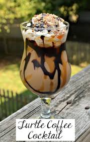 Turtle Coffee Cocktail Dessert Drinks Coffee Recipes Alcohol Drink Recipes