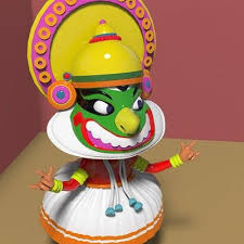 Kathakkali Kathak Kathakali Indian Traditional Danceform Chumak Yoyomani Chumbaktoys 3d 3dprinting Creating Characters Artwork Traditional Dance