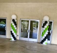 Birthday Black And White Balloons Decorations Lime Green Black And White Balloon Pillars Grand Opening Balloon Decorations Lime Green Party Decor Black And White Balloons Lime Green Party