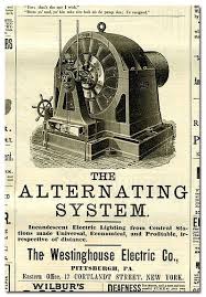 Westinghouse Alternating Current Tesla Inventions Nikola Tesla Tesla