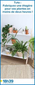Tuto Fabriquez Une Etagere Pour Vos Plantes En Moins De Deux Heures Deco Plantes Interieur Etagere Plante Decoration Plantes Interieur