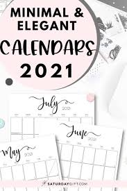 Are you looking for a printable calendar? Simple Elegant Vertical 2021 Monthly Calendar Pretty Printables