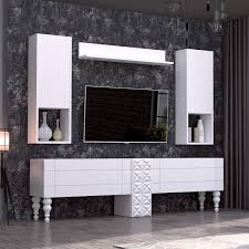 Modatte Inci Tv Unitesi Dekorazon Home Lighted Bathroom Mirror Decor