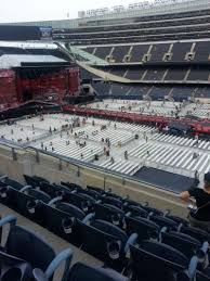 soldier field section 336 row 6 seat 11 12 one