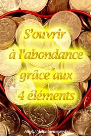 Decouvre Un Rituel Simple Et Facile A Faire En Utilisant Les 4 Elements Pour Attirer L Abondance La Riche Priere Pour L Argent Abondance Magie Blanche Argent