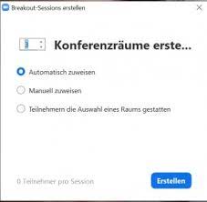 We did not find results for: Zoom Breakout Sessions Gruppenraume Helpdesk