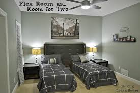 In working on cricket's new bedroom, we had trouble finding a bookshelf that fit our space and budget constraints and wasn't made out of some scary, toxic plastic material. 3 In 1 Flex Room Guest Suite Play Room Room For Two Remodelaholic