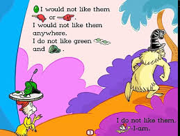 Green eggs and ham (dr. Living Books Green Eggs And Ham Read To Me Version Video Dailymotion