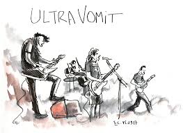 A l'occasion de la sortie aujourd'hui de son nouvel album panzer surprise, ultra vomit nous. R Jolly S Cnudde N Barberon O Martin Ultra Vomit A La Fete De L Huma Croque And Roll Live