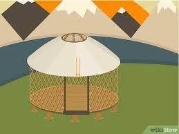 You will need to purchase rope for tying the wall sections together and for tying the roof poles and the fixings to attach the wall sections to the door frame. How To Build A Yurt With Pictures Wikihow