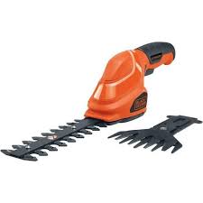 Black And Decker Lawn Mower Battery 36v Blackdecker 36 Volt 6 In Single Cordless Electric Hedge Trimmer 1 Battery Included In 2020 Black Decker Garden Shears Hedge Trimmers