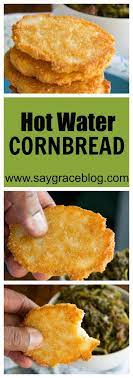 Hot Water Cornbread Say Grace Recipes Hot Water Cornbread Food