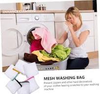 6Pcs Multi-Color Sandwich Thickened Polyester Mesh Laundry Bag For Mini  Multi-Function Washing Machine, Small Lingerie Laundry Bags, Underwear  Washing ...