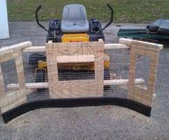 Leaf Plow For Zero Turn Mower Zero Turn Mowers Zero Turn Lawn Mowers Lawn Mower Tractor