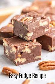 This Easy Microwave Fudge Recipe Is Made With 3 Ingredients Eagle Brand Sweetened Condensed Milk Chocolate A Microwave Fudge Fudge Recipes Fudge Recipes Easy