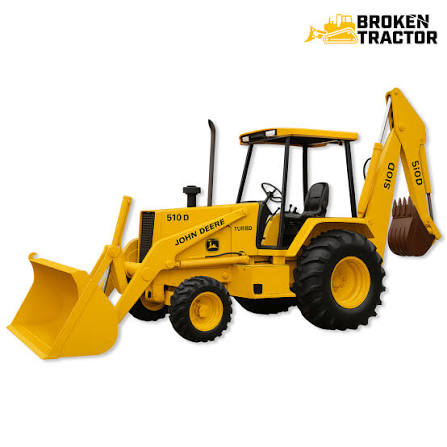 John Deere 510D Backhoe Loader