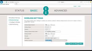 Web Admin Interface Of The Ee Bright Box Wireless Router How Do You Turn Off Wifi Youtube