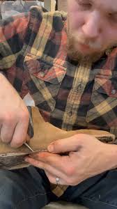 Removing the old welt stitching