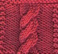 Combinations of knit and purl stitches make a variety of impressive textures. How To Knit A Six Stitch Cable Instructions For Both A Right Twisting Cable C6b Pictured And A Left Twistin Cable Stitch Knit Knitting Knit Stitch Patterns