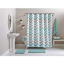 We offer an excellent selection of bathroom decor, designed to complement a wide range of personal styles! Better Homes Gardens Bhg 15pc Chevron Walmart Com Brown Bathroom Decor Bathroom Decor Luxury Bathroom Accessories Design