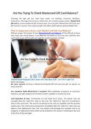 Check spelling or type a new query. Are You Trying To Check Mastercard Gift Card Balance By Vanila Gift Issuu