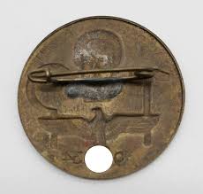 Abzeichen tag der arbeit 1934, rückseitig mit nadel. Veranstaltungsabzeichen Tag Der Arbeit 1934 Militarkultur