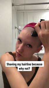 Shaving The Top of My Hair