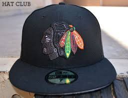 Custom Chicago Blackhawks 59fifty Fitted Cap By New Era X Nhl Hat Club Fitted Caps Hats Fitted Baseball Caps