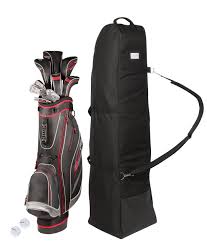 Golf Clubs Athletico Padded Golf Travel Bag Golf Club Travel Cover To Carry Golf Bags And Protect Your Equipment On The Plan Golf Trip Golf Bags Travel Bags