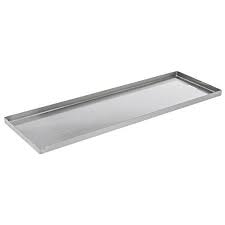 Expressly Hubert Drain Slot Stainless Steel Food Pan 24 Stainless Stainless Steel Steel