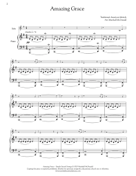 Amazing Grace (simple violin) - Marshall McDonald Music