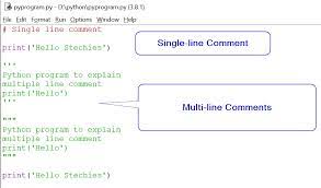 Comments should be made at the same indent as the code it is commenting. Comments In Python