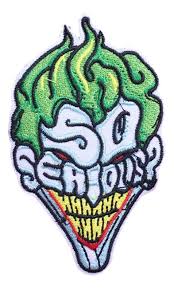 Amazon.com: The Joker Villain Face Embroidered 3 Inches Tall Patch
