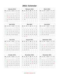 Horizontal and vertical format (landscape and portrait document orientation) all files are free, you can use them for any purpose and place them on your site. Download Blank Calendar 2021 12 Months On One Page Vertical