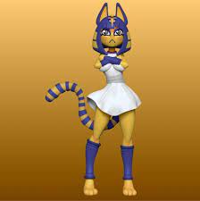 Ankha Zone Dancing Cat Animal Crossing 3D Printed Solid - Etsy