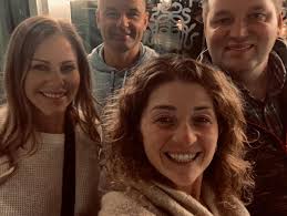 FRAMILY Outing @bouncepkl minor scraps + a few bruises but “everyone's  fine” #framily #pickleball #winners