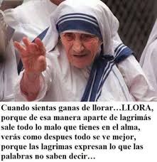 La beata madre teresa de calcuta, nacida como agnes gonxha bojaxhiu fue una monja católica de origen albanés naturalizada india, que fundó las misioneras de la caridad en calcuta en 1950. Si Queres Llorar Llora Madre Teresa Frases De La Madre Teresa Calcuta