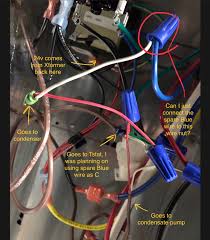 Cap, insulate and fully secure the third lead. C Wire In Air Handler Home Improvement Stack Exchange