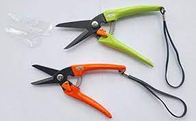 Saboten S1210 S215 Pruning Shears 7 Carbon Steel Long Slim Angled Teflons Coated Blades Rust Resistant You Can Pruning Shears Bonsai Tools Rust Resistant