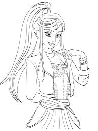 Discover these free fun coloring pages for children inspired by descendants!. Descendants Coloring Pages Printable Novocom Top