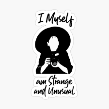 Delia deetz beetlejuice quote this is my art and it is dangerous sculpture. Beetlejuice Lydia Deetz I Myself Am Strange And Unusual Photographic Print By Lekrome Redbubble