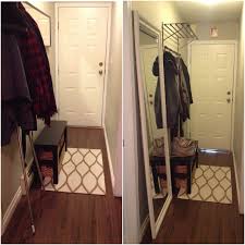 My Small And Narrow Hallway Before And After Ikea Lack Table Ikea Portis Hangers Home Sense Mirror Ikea Lack Table Hallway Designs Ikea Lack