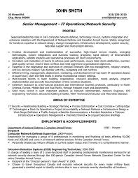 network security manager resume sample