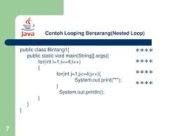 Perulangan Loop Java Fundamental Syahrul Mauluddin S Kom Ppt Download