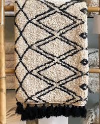 Diese kelim werden oft als hanbel oder handira (hochzeitskelim) bezeichnet. Kokon Teppich Handbedruckt Marokko 1 Boho Badteppich Ethno 90x60 Waysens