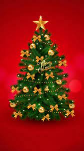 Christmas tree cell phone wallpaper. Christmas Phone Wallpaper Collection 199