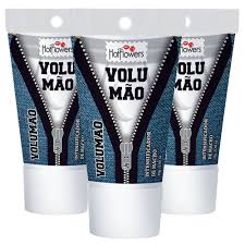 Gel Volumão Dilatador Peniano Lubrificante Masculino 3 Unidades