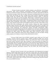 Latar belakang adalah dasar atau titik tolak untuk memberikan pemahaman kepada pembaca atau pendengar mengenai apa yang ingin kita sampaikan. Latar Belakang Kajian Ekonomi Docx Latar Belakang Kajian Hutang Kerajaan Persekutuan Adalah Pinjaman Yang Dilakukan Oleh Kerajaan Persekutuan Untuk Course Hero